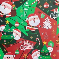 KERTAS KADO NATAL SANSAN WAWA JUMBO SANTA TREE