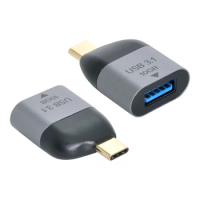 Xiwai USB-C OTG Adapter USB 3.0 Type A Female to Type C USB 3.1 Male Host OTG Data 10Gbps Adapter for Laptop &amp; Phone