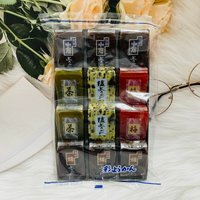滿屋 彩ようかん 迷你羊羹 12入 456g (煉/小倉/塩/梅/抹茶五種口味)｜全店$199免運