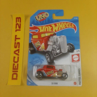 Hot Wheels '32 FORD Red UNO HW Mattel Games Hotwheels