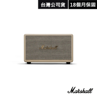 【Marshall】ACTON III 家用式藍牙喇叭(奶油白)