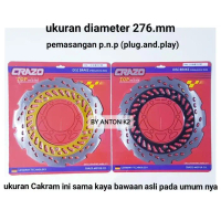 COD - PIRINGAN CAKRAM REM DEPAN MOTOR CB 150 NEW/CBR/K45/CBR 250/CBU/CB 150