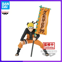 In Stock BANPRESTO NARUTO Shippuden Naruto Uzumaki Original Genuine Anime Figure Model Toy Boy Action Figure Collection Doll PVC