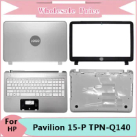 New For HP Pavilion 15-P TPN-Q140 Laptop LCD Back Cover Front Bezel Upper Palmrest Bottom Base Case Keyboard Hinges