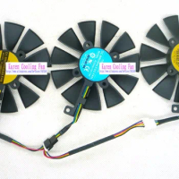 Original HZDO Graphics Cards Cooling Fan STRIX-RX480-O8G-GAMING GTX1060 GTX1070 PLD09210S12M PLD09210S12HH