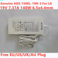 Genuine 19V 7.37A 140W ADS-150KL-19N-3 LCAP31 AC Adapter For LG 27UD88-W 34UM94 34UC97 34UC87 QHD MONITOR Power Supply Charger