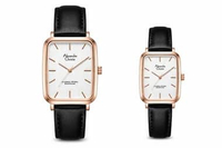 Alexandre Christie Classic AC 8699 Tali Kulit Asli Pola Safir Tahan Air 3ATM Jam Tangan Quartz Stain