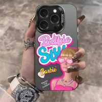 เคส iPhone, เคสตุ๊กตาบาร์บี้สุดเท่, เคสซิลิโคน, กันกระแทก, เคสป้องกัน, สไตล์วินเทจ, เข้ากันได้กับ iP