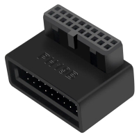 Bộ Chuyển Đổi Tiêu Đề Bên Trong USB 3.0, PH19B, Ổ Cắm USB3.0 19 / 20P, Bộ Chuyển Đổi 90 Độ, Cho Bo M