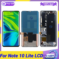 AMOLED LCD Display 6.47" For Xiaomi Mi Note 10 Lite LCD For Xiaomi Mi note 10 LCD Display LCD Screen Touch Digitizer Assembly