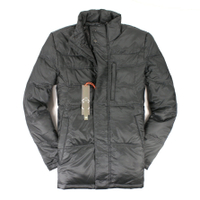 美國百分百【全新真品】TUMI 外套 羽絨外套 夾克 T-TECH 黑色 防風 立領 輕巧 保暖 男 M號