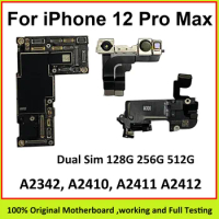Original Entsperrt Für iPhone 12 Pro Max Motherboard Kostenloser iCloud OS Update 128G 256G Motherboard