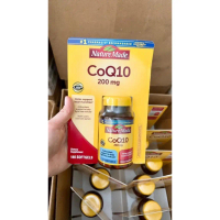 COQ10 200 MG - VIÊN Nature Made  - HỘP 140 VIÊN ( DATE XA 2026)
