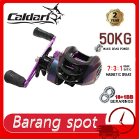 Caldari Reel Pancing Casting Bc 7.2:1 Gear Ratio 10kg Drag Carbon Shell Magnetic