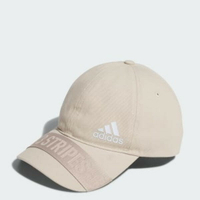 Adidas Mh Cap [HY3017] 男女 老帽 鴨舌帽 棒球帽 六分割 經典款 遮陽 愛迪達 奶茶色