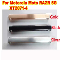 Best LCD Display and Folding Screen Middle Frame Rotating Shaft Back Cover Rear Housing For Motorola Moto RAZR 5G XT2071-4