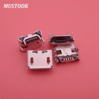 5pcs Mini Micro usb jack socket connector dock plug Charging Sync Port Charger for ASUS Transformer Book T100HA T100H
