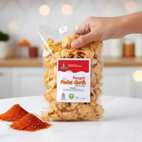 KRIPIK PANGSIT BAWANG 1 KG / PANGSIT GORENG- ( Rasa – PEDAS GURIH + DAUN JERUK ) Murah Enak / Kiloan