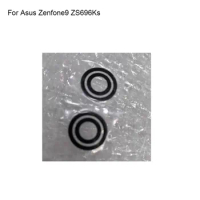 New For Asus Zenfone9 ZS696Ks Back Rear Camera Glass Lens test good For Asus Zenfone 9 ZS696Ks Replacement Parts