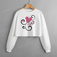 Hooded Sweat-shirts Children's Sweatshirt Set Clothing for Girls Clothes 2 to 8 Years Anime Hoodie Mickey Kid's Girl Coat Disney