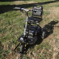 Lightweight 3 Wheel Folding Electric Disabled Mobility Handicap Scooter For Elder