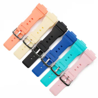 resin Watch strap accessories men's pin buckle rubber watch band for Casio BABY-G BA-111 BA-110 BA-112 BA-120 watch with women