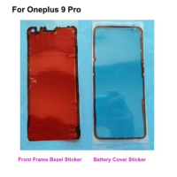 Adhesive Tape For Oneplus 9 Pro 3M Glue Front LCD Supporting Frame Sticker For One plus 9Pro Back Battery cover Tape