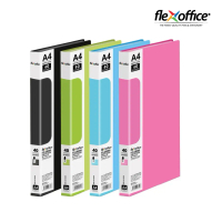 [FlexOffice] Display Book cover Pastel Col. 0.8mm - 1pc A4 40 pockets 240x307x25 mm - Plastic Sleeve