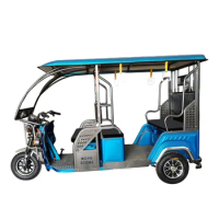 China Bajaj Auto Rickshaw Price Tuk Tuk India For Sale/Adult Electric Tricycle Roof For Motorcycle 3 Wheel Electric Bike