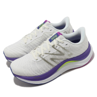 NEW BALANCE 慢跑鞋 FuelCell Propel v4 D 寬楦 女鞋 白 紫 緩震 運動鞋 NB 紐巴倫(WFCPRCW4-D)