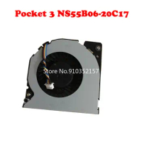 Laptop CPU FAN For GPD P3 Pocket 3 NS55B06-20C17 POCKET 3 NS55B96-16E15 WIN3 G1618-03 EG50060S2-C07C-S9A WIN 3 DC5V 1.70W 4Pin