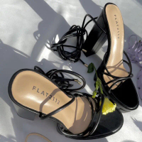 ส่งต่อของใหม่ New FLAT2112 FS0009 : CAPELLINI STRAP HEELS รองเท้าส้นสูง เสริมส้น คําแนะนําการขายที่ร