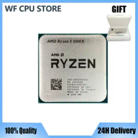 AMD Ryzen 5 5600X R5 5600X 3.7 GHz Six-Core Twelve-Thread CPU Processor 7NM 65W L3=32M 100-000000065 Socket AM4
