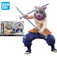 Bandai Original Demon Slayer Anime Action Figure Hashibira Inosuke Assembly Model Toys Collectible Model Gifts for Children