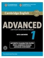 Cambridge English Advanced 1 for Revised Exam from 2015 Student\'s Book Pack (SB with Answers and Audio CDs (2)) 1/e ESOL  Cambridge