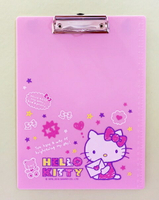 【震撼精品百貨】Hello Kitty 凱蒂貓 三麗鷗 KITTY 日本A4文件夾/板-粉繪畫#96696 震撼日式精品百貨