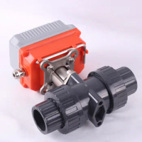 Electric control switch type adjustable 24V electric actuator electric actuator can be equipped with butterfly valve ball valve