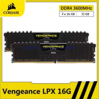 LPX Memory Kit 32 GB (2x 16GB) 288Pin DDR4 3600 PC4-28800 Desktop DIMM Vengeance