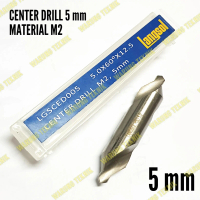 LANGSOL CENTER DRILL 5 MM MATERIAL BAJA M2
