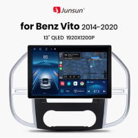 Junsun X7 MAX 13.1“ 2K Voice Wireless CarPlay Android Auto Car Radio For Mercedes Benz Vito W447 2014-2021 Multimedia autoradio