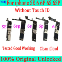 8GB /16GB /32GB /64GB for iphone 5 5C 5S SE 6 6 Plus 6S Plus Motherboard With IOS System,Original Unlocked No Touch ID Mainboard