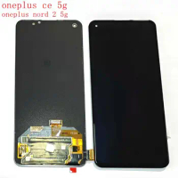 oled For Oneplus Nord CE 5G Lcd Screen DIsplay+Touch Glass Digitizer Pantalla Replacement EB2101 EB2103