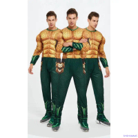 (Người lớn) Trang Phục Aquaman, Bộ Đồ Halloween Hoá Trang Thành Các Siêu Anh Hùng Avengers và D.C ch