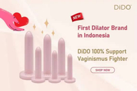 DIDO Vaginal Dilator - bisa untuk Vagisnismus, melatih otot ,fleksibel