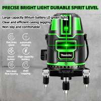 5 Lines Adjustable Laser Level 360° Rotary Indoor OutdoorSelf Laser Leveling Measuring Tool Set Lase