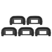 5 Pack EF Rubber Viewfinder Eyecups for Canon EOS 600D 550D 650D 700D 1000D Improve Comfort and Eliminate Stray Light
