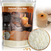Soy Wax for Candle Making ,Pure Soy Wax Candle Making Soy Wax Supplies for Kids and Adults DIY Cup Wax