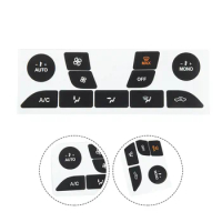 1 Set Car Air Condition Control Switch Button Repair Stickers For Ford Focus 1999 To 2005 Button Repair Sticker