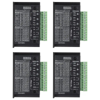 Pemacu Motor Stepper, TB6600, 4Pek, Pengawal Pemandu Stepper 4A, Pemandu Langkah Mini Digital CNC, S