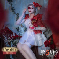 Game Identity V Red Blood Bride Perfumer Vera Nair Cosplay Costume Women Fancy Dress Halloween Chris